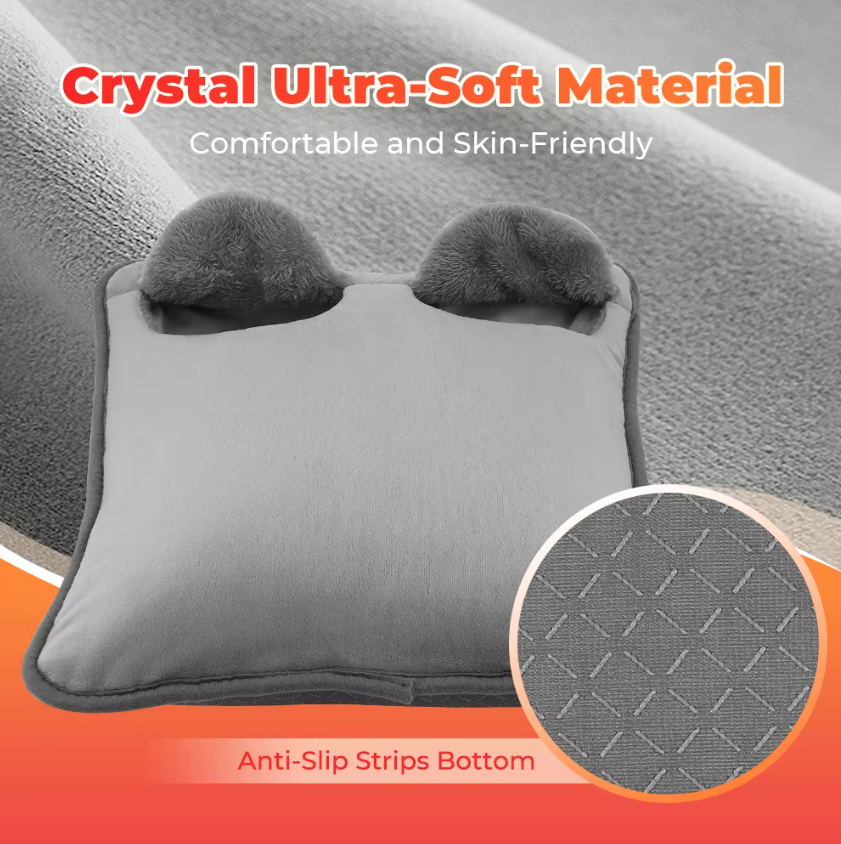 USB Heated Foot Mat – Soft Washable