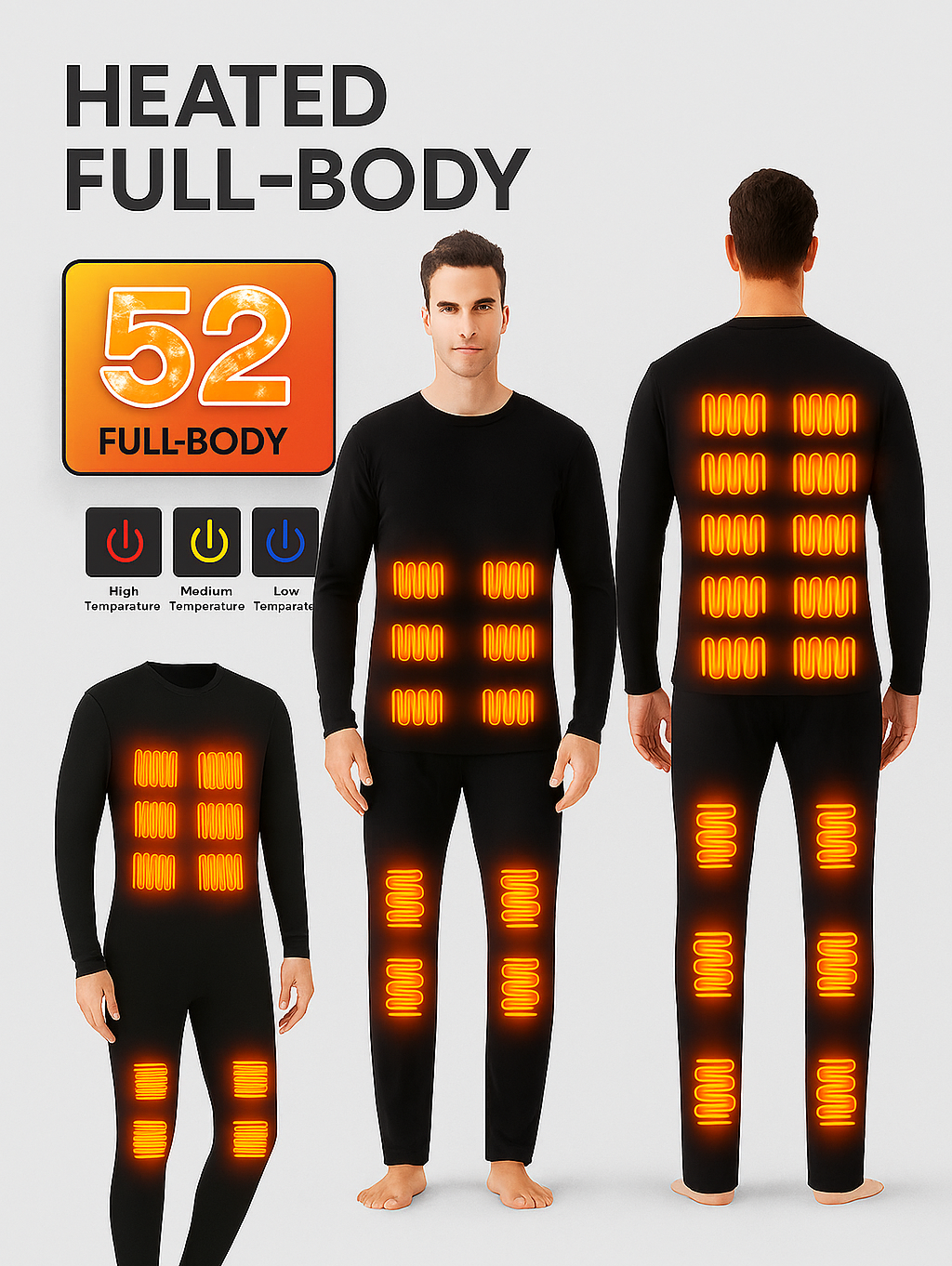 Heated Thermal Underwear