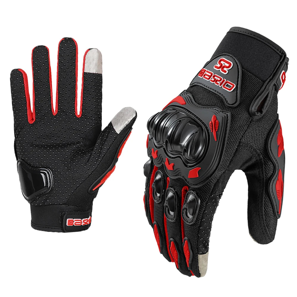 Breathable Full-Finger Motorcycle Gloves