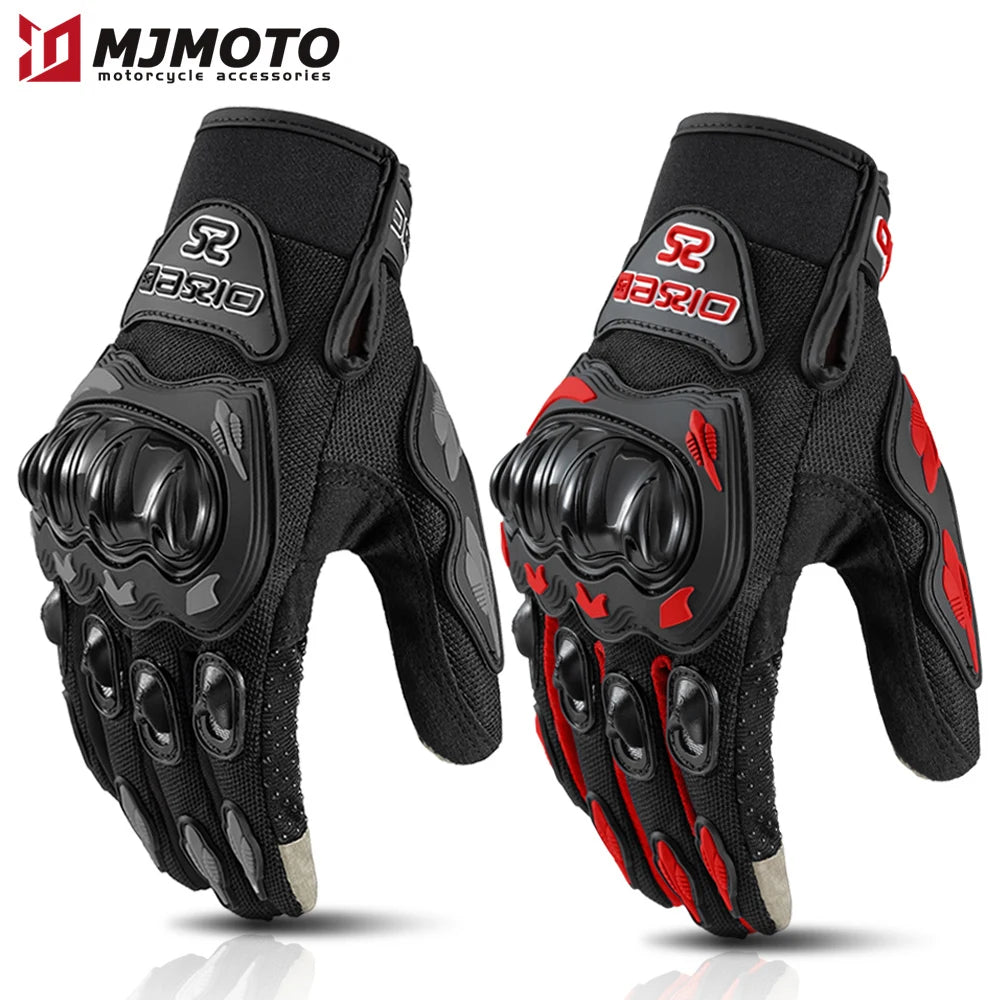Breathable Full-Finger Motorcycle Gloves